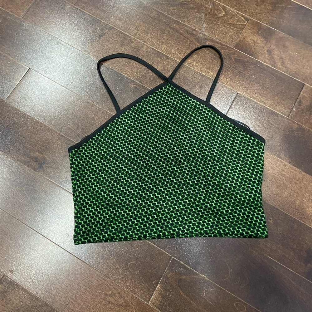 ZARA halter crop tank NWOT